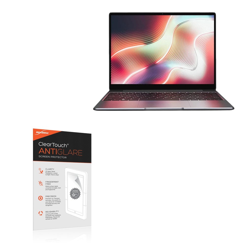 BoxWave Screen Protector Compatible with Chuwi CoreBook X (14 in) - ClearTouch Anti-Glare (2-Pack), Anti-Fingerprint Matte Film Skin