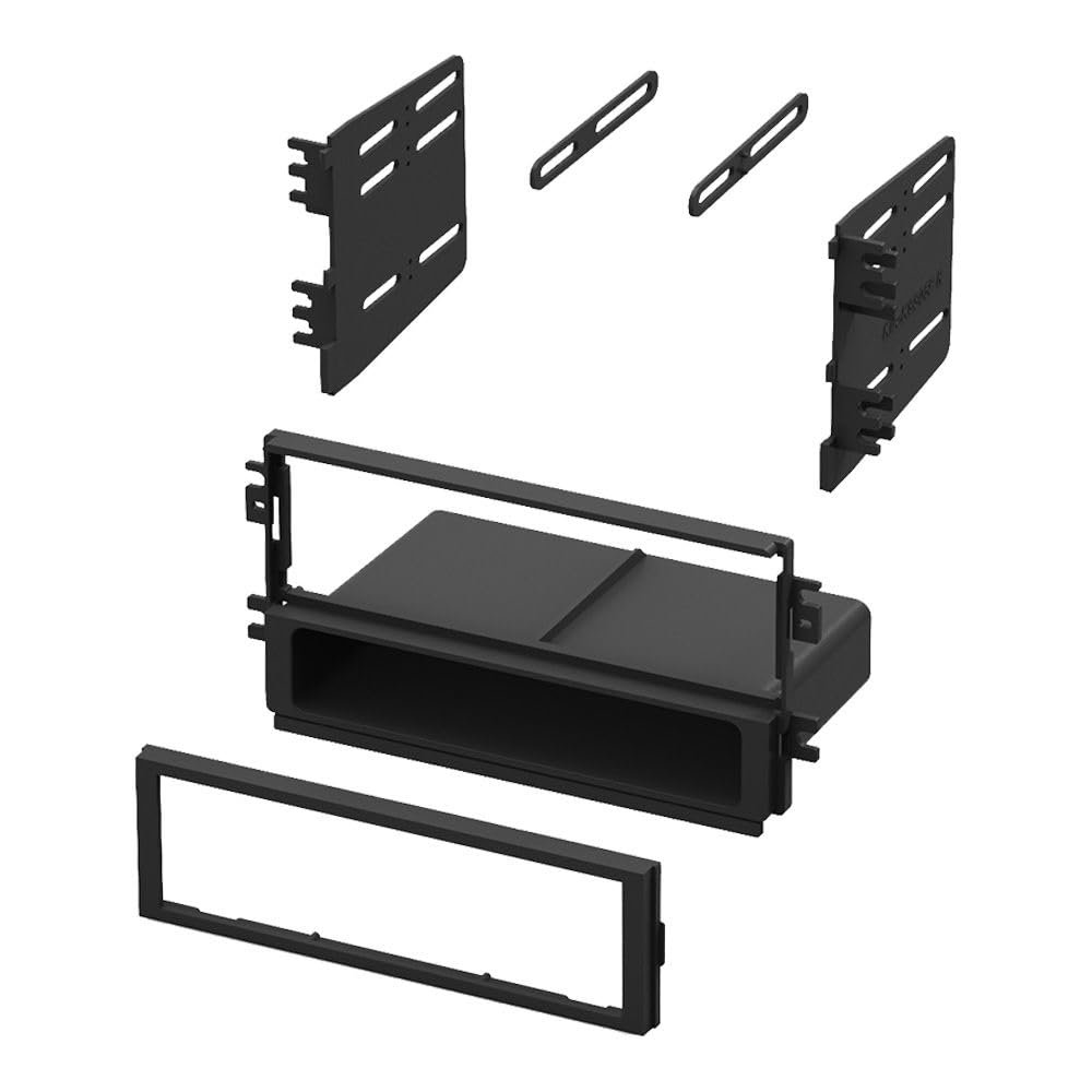 Xscorpion Single DIN Car Stereo Radio Installation Dash Kit Compatible with KIA Hyundai 1998 1999 2001 2002 2003 2004 2005