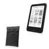 BoxWave Case Compatible with Tolino Shine2 300ppi e-Book - Nero Leather Envelope, Leather Wallet Style Flip Cover view 1