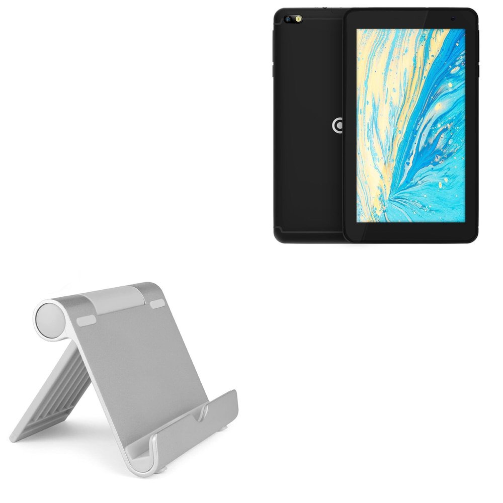 BoxWave Stand and Mount Compatible with Core Innovations CRTB7001 (7 in) - VersaView Aluminum Stand, Portable, Multi Angle Viewing Sturdy