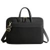Ajalcsvs Laptop Bag 14 15.6 16 Inch, Messenger Bag Laptop Case Sleeve with Shoulder Strap Computer Briefcase Cover for Men Women(Color:Black,Size:L-16 inch) view 1