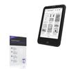 BoxWave Screen Protector Compatible with Tolino Shine2 300ppi e-Book - ClearTouch ImpactShield (2-Pack), Impenetrable Screen Protector Flexible Film view 1