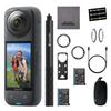 Insta360 X4 - Waterproof 8K 360 Action Camera, 4K Wide-Angle Video, Extra Battery, Extendable Selfie Stick, Premium Glass Lens Guards AI Editing, Sports, Travel, Outdoor view 1