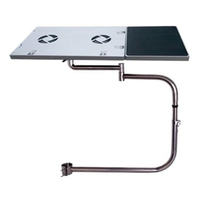 CUFTOBJM Full-Motion Chair Clip Keyboard Stand Laptop Desk Mouse pad Laptop Stand with Fan(Color:SJB920-150A)