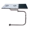 CUFTOBJM Full-Motion Chair Clip Keyboard Stand Laptop Desk Mouse pad Laptop Stand with Fan(Color:SJB920-150A) view 1