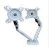 AVXANKTG G08-24 Dual Monitor Desktop Mounting Bracket for 13 to 27-inch LCD Screens Rotation and Tilt Adjustment Two-Arm Desktop Stand(Color:Black) view 4
