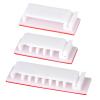 Cable Management Clips, 20Pcs Cable Organizers Wire Clips Cord Holder for TV PC Ethernet Cable Desk Home Office (White) view 1