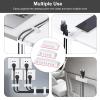 Cable Management Clips, 20Pcs Cable Organizers Wire Clips Cord Holder for TV PC Ethernet Cable Desk Home Office (White) view 4
