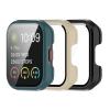 3Pack Compatible for SKG V7/SKG V7 Pro Screen Protector Case, All-Round Tempered Glass PC Case Compatible for SKG V7/SKG V7 Pro Smartwatch (Apricot/Green/Black) view 1