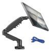 AVXANKTG F80 Gas Spring 17-30 inch Desktop LED LCD Monitor mounting Bracket arm Ergonomic Gas Spring Flexible Installation Load 2~9 kg(Color:Black with 1xUSB3.0) view 1
