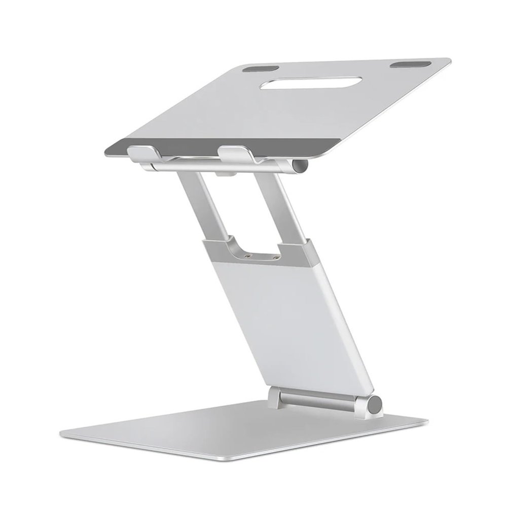 AVXANKTG AP-2H Aluminum Alloy Height Adjustable Laptop Stand Folding Lift Standing Work Office Stand