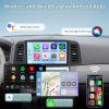 2+64G Android 13 Car Stereo for Jeep Grand Cherokee 2004-2007 - 10.1 Inch HD IPS Touch Screen Radio - Wireless Carplay & Android Auto/DSP/WiFi/GPS/Mirror Link + AHD Rear View Camera & Micron view 3