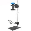 ZTBH Microscope Accessories Kit 48MP 4K HDMI USB Industrial Video Microscope Digital Microscope Camera 130X Zoom C Mount Lens for Phone Repair Soldering Tools Microscope Slides(Color:B Stand) view 1