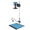 ZTBH Microscope Accessories Kit 48MP 4K HDMI USB Industrial Video Microscope Digital Microscope Camera 130X Zoom C Mount Lens for Phone Repair Soldering Tools Microscope Slides(Color:B Stand) view 3