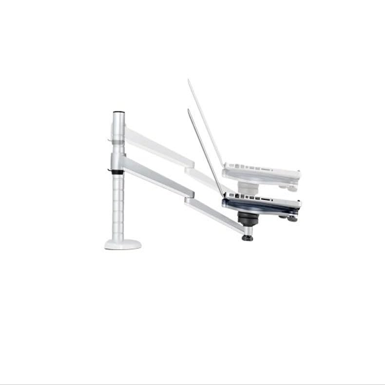 CUFTOBJM OA-7X Multimedia Desktop Double arm 27-inch LCD Monitor Stand + Laptop Stand Desktop Full Motion Dual Monitor mounting arm Bracket