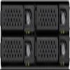PLINKUSA RACKBUY Aluminum(1 x 5.25 Open Space to 4 x 2.5 SAS / SATA 12Gbps HD)(Tra Hot-Swap Cage)(BackpLane) RW-1425, Black view 3