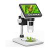 JOEBO Microscope Kit LCD Digital Microscope, 4.3 Inch 50X-1000X Magnification Zoom HD 1080P 2.0MP USB Microscope Microscope Lens Adapters view 1
