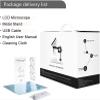JOEBO Microscope Kit LCD Digital Microscope, 4.3 Inch 50X-1000X Magnification Zoom HD 1080P 2.0MP USB Microscope Microscope Lens Adapters view 2