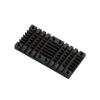 10 PCS 25x25mm 25 * 50mm Radiator and 5V 12V Cooling Fan Combination Aluminum Radiator Small Cooler(Color:50x25mm Radiator) view 1