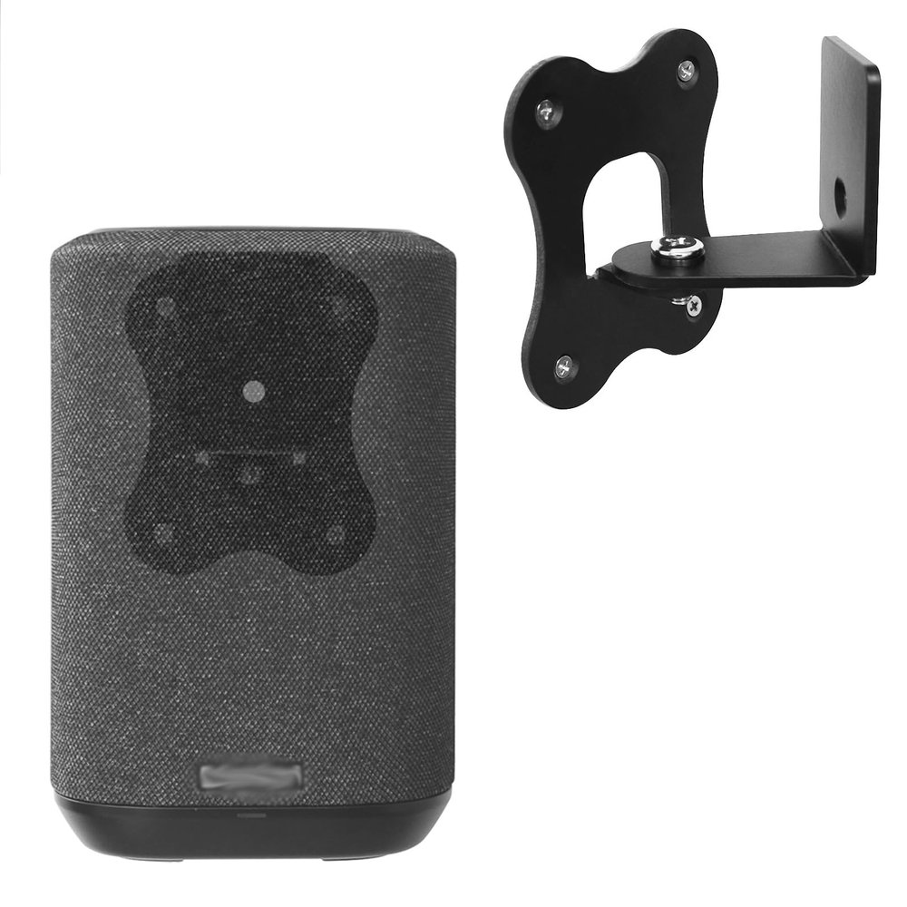 Growalleter Metal Wall Mount for Denon Home 150 Wireless Speaker, Flexible Adjustable Angle, Speaker Wall Bracket for Home, Office (Home 150)