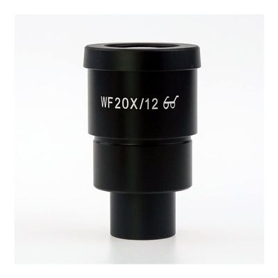 JOEBO Microscope Kit 1PCS WF10X WF15X WF20X WF25X WF30X Wide Field Eyepiece for Binocular Trinocular Stereo Microscope, 30MM Installation Interface Microscope Lens Adapters(Color:20X-12MM)