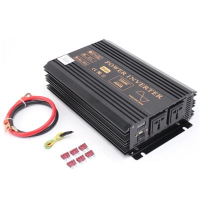 JZRYQJGJ True Pure sine Wave Solar Power Inverter Peak 5000W Sustain Full 2500W car Inverter 12V 220V Pure sine Wave 60Hz(Color:50Hz,Size:12V_240V_U.K)