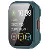 3Pack Compatible for SKG V7/SKG V7 Pro Screen Protector Case, All-Round Tempered Glass PC Case Compatible for SKG V7/SKG V7 Pro Smartwatch (Blue/Green/Black) view 3