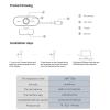 AsrMyjcx Integrated with USB Web Camera for Laptop and view 3