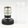 JOEBO Microscope Kit 185 Achromatic Objective Lens Biological Microscope Objective Lens 4X 10X 20X 40X 60X 100X 1PC Microscope Lens Adapters(Size:10X) view 3