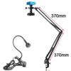 ZTBH Microscope Accessories Kit 48MP 4K HDMI USB Industrial Video Microscope Digital Microscope Camera 130X Zoom C Mount Lens for Phone Repair Soldering Tools Microscope Slides(Color:C Stand 370mm) view 2