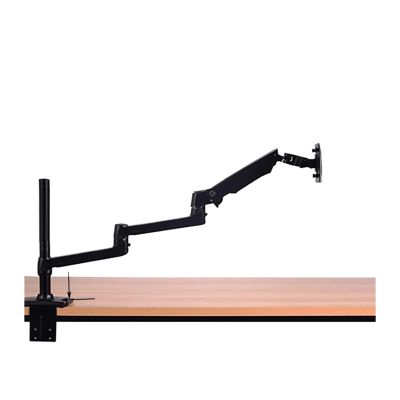 WPTGODGB V63C-450 / XSJ8013C-450 Aluminum Full-Motion Free-Lift Extra-Long arm 10-32 inch LED LCD Monitor Stand Monitor mounting Bracket(Color:XSJ8013CB-450)