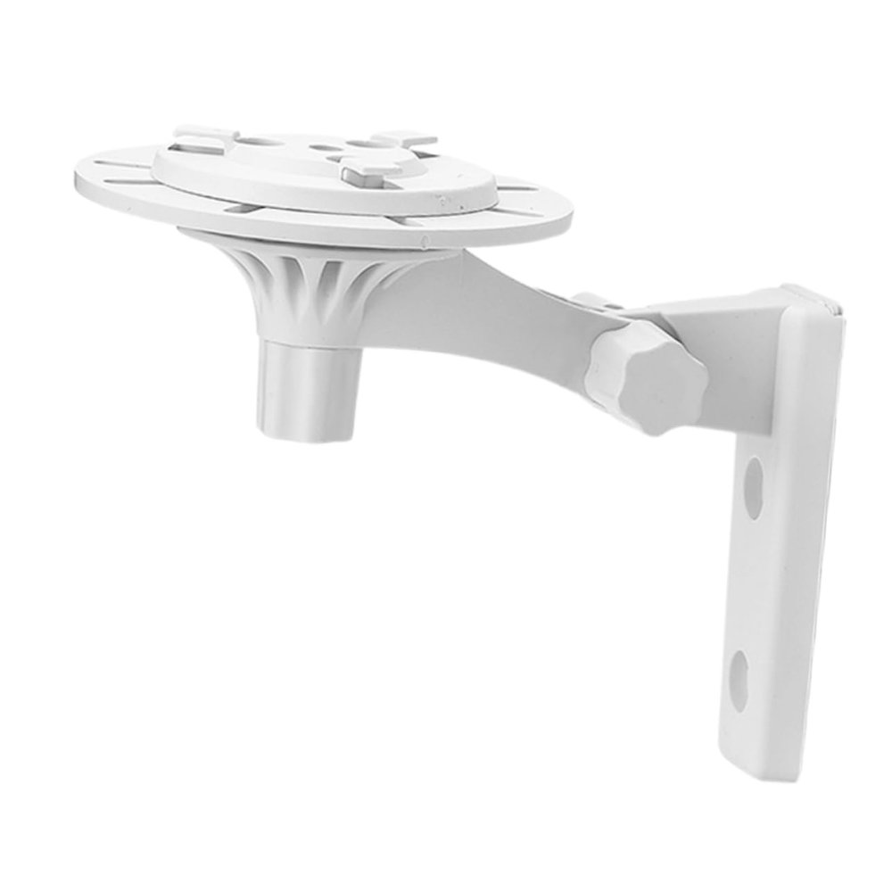 CAXUSD Indoor Adjustable Camera Wall Mount Bracket Easy Installation No for Secure Camera Support Versatile Use with Smart Devices Sleek White Finish