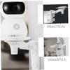 CAXUSD Indoor Adjustable Camera Wall Mount Bracket Easy Installation No for Secure Camera Support Versatile Use with Smart Devices Sleek White Finish view 3