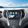 [2+32G] Android 13 Car Stereo for Hyundai Santa Fe IX45 2013-2018 with Wireless Carplay&Android Auto,9 Inch Car Radio with Mirror Link Bluetooth FM/RDS WiFi GPS Navigation SWC+AHD Backup Camera view 1