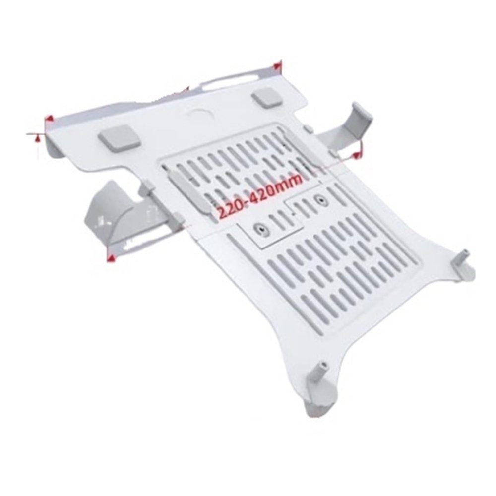 AVXANKTG FP-2 10"-17" Laptop Desktop Stand Laptop Mounting Bracket Laptop Clip Accessories(Color:White)