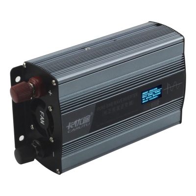 JZRYQJGJ 24v 220v Pure sine Wave Inverter Full 300W Peak 600W Solar Inverter Pure sine with Fault prompts Display for Light Computer Fan(Size:24V,Color:230V_Universal)