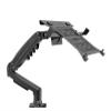 WPTGODGB 2-in-1 F80 + FP-2 for 17-30 inch Monitor + 10-17 inch Laptop Desktop Stand Laptop mounting Bracket Laptop clamp(Color:Black with No USB) view 1