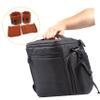 CAXUSD DIY Camera Case Dividers 4 Piece Hook and Loop Bag Inserts Water Resistant Protect Your Camera view 4
