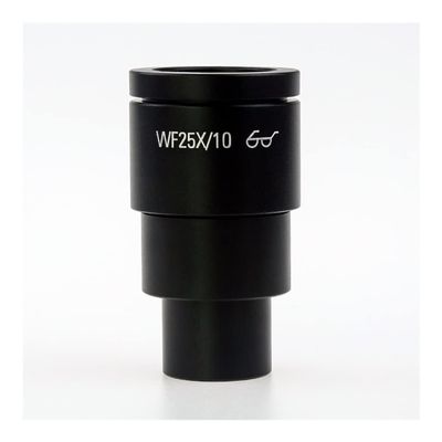 JOEBO Microscope Kit 1PCS WF10X WF15X WF20X WF25X WF30X Wide Field Eyepiece for Binocular Trinocular Stereo Microscope, 30MM Installation Interface Microscope Lens Adapters(Color:25X-10MM)
