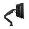 AVXANKTG F80 + FP-1 Extension for 17-27 inch LED Monitor Stand arm Without VESA Hole Gas Spring Full Motion Gas strut Flexible mounting Load 2-9 kg view 1