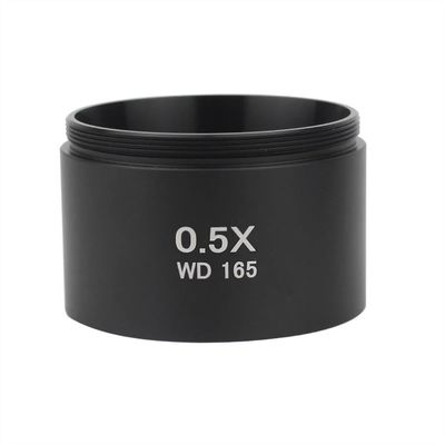 ZTBH Microscope Accessories Kit WD30 WD165 WD120 0.3X 0.5X 0.7X 0.75X 1X 1.5X 2X Trinocular Microscope Stereo Microscope Auxiliary Objective Lens Barlow Lens Microscope Slides(Color:0.5X)