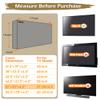 IC ICLOVER Custom Outdoor TV Cover 55inch with 4 Image Photos, 5130inch, Personalized Weatherproof Waterproof Outside TV Enclosure, Fit Wall Mount LED LCD TVs, Gifts for Father's Day Mother's Day view 2