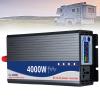 Pure Sine Wave Power Inverters 4000W 12V/24V/48V DC to AC 110V/220V with AC Outlets,Display,Terminal Blocks,for Truck RV Car Solar Equipment,DC12VtoAC110V view 1