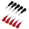 10 Pcs 4mm Male Retractable Sheath Stackable Banana Plug Wire Solder Connector view 2