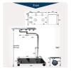 CUFTOBJM OK631 Multifunctional Full Movement Movable Laptop Table Portable Bedside/Sofa Laptop Stand Stand Laptop(Color:BLOK630B) view 3