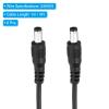 PATIKIL 3Ft Male to Male 5.5x2.5mm DC Power Extension Cable, 6 Pcs 24AWG Wire Adapter Connector Charging Cord for LED Strip DVR Router Camera, Black view 3