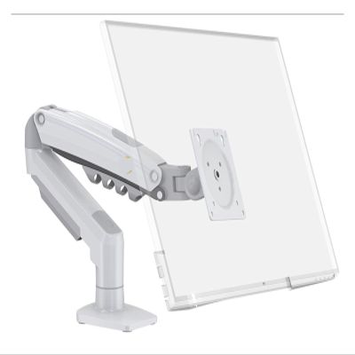 AVXANKTG F80 Desktop Gas Spring 17-30 inch LCD LED Monitor Stand mounting arm Full Motion Monitor Stand Load Capacity 2-9 kg(Color:2025 Ver White)