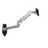 CUFTOBJM V62W / XSJ8012W Wall Mounted Aluminum Mechanical Spring Arm Monitor Stand Fully Dynamic LCD LED Monitor Mounting Arm Monitor Stand(Color:XSJ8012WS) view 2
