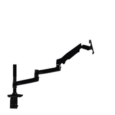 JFUDJKLI V63C/XSJ8013C Aluminum Alloy Extra Long Arm LED LCD Monitor Stand Desktop Clamping Full Motion Monitor Mounting Bracket(Color:XSJ8013CB)
