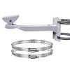 CCTV Security Camera Bracket 90 Degree Corner Pole Mounting Bracket,Equipped with Two Hoops 10cm~40cm Select CCTV Camera Mount Loop 90 Degree Bracket (Hoops 40cm) view 1